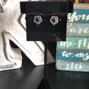 Black and Silver Studs